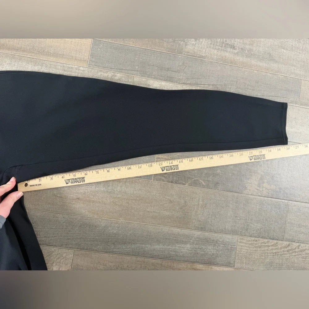 Spanx Black Ponte Ankle Leggings